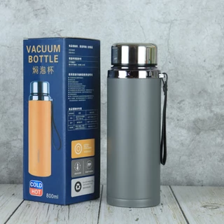 Bình giữ nhiệt kèm cốc 800ml lõi inox 304 có lưới lọc trà B25 - ROMA STORE