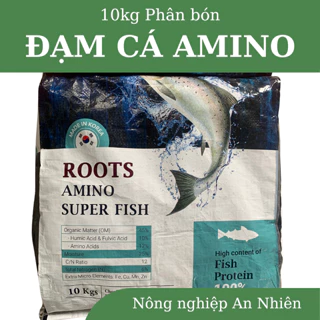 Nguyên bao 10kg đạm cá 𝐀𝐌𝐈𝐍𝐎, phân hữu cơ DAICHI-SUUPERR HUME K TITANIUM BOCAMGCU