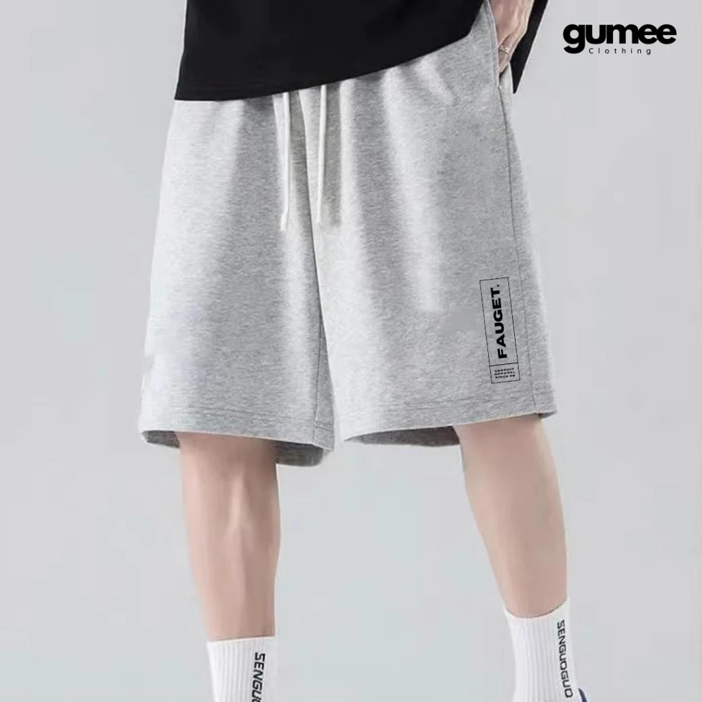 Quần short nam nữ ống rộng Gumee, quần đùi unisex local brand chất cotton nỉ chân cua cao cấp - GQ1