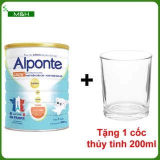 Sữa bột Alponte Grow+ 800gr | trên 1 tuổi | hỗ trợ tăng chiều cao bé chậm lớn | ALPONTE MILK