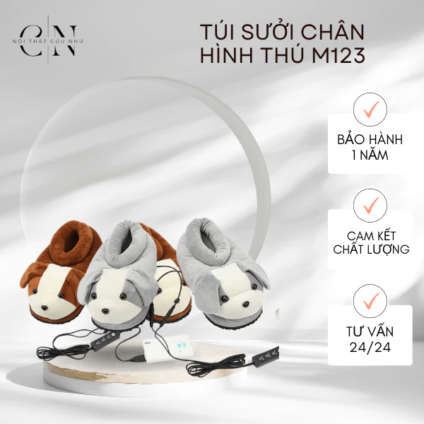 Túi Sưởi Chân Hình Thú M123