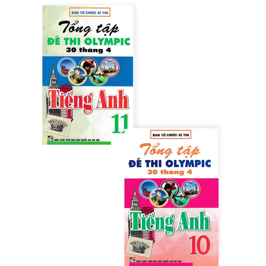 Sách Bổ Trợ - Tổng Tập Đề Thi Olympic 30 Tháng 4 Môn Tiếng Anh - HA