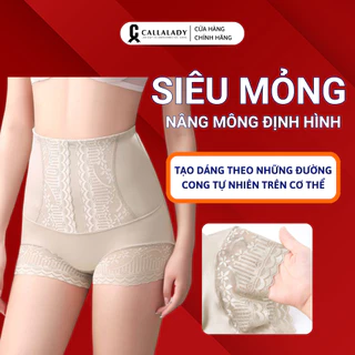 Gen Nịt Bụng Callalady Quần Gen Nịt Bụng Cạp Cao Thon Gọn Eo Cho Mẹ Sau Sinh Chất Liệu Ren Mã 03