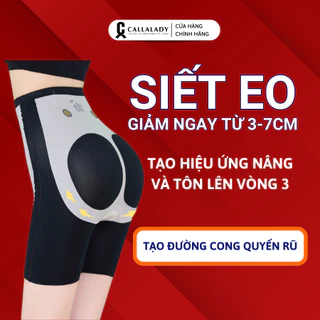 Quần gen bụng dưới Callalady siết đùi nâng mông chất đúc su không lộ viền thon gọn bụng định hình cơ thể