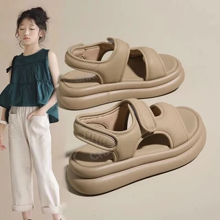 (1688) Dép Sandal Dép Quai Hậu Bé Gái Đi Học, Đi Chơi Size 26-37 Chất Da PU Siêu Mềm, Kiểu Dáng Dễ Thương