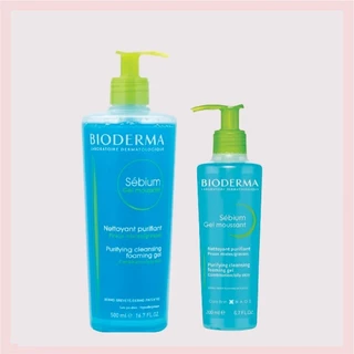 Sữa Rửa Mặt Bioderma Dành Cho Da Dầu & Hỗn Hợp Sébium Gel Moussant 200ml