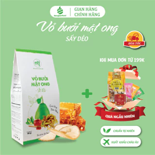 [HÀNG XUẤT KHẨU LOẠI 1]Vỏ bưởi mật ong sấy dẻo Nonglamfood 100g | Giảm cân, tăng cường đề kháng