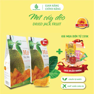 Combo 2 hộp mít sấy dẻo Nonglamfood 100g | Đồ ăn vặt healthy