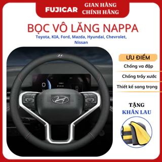 Bọc Vô Lăng Ô Tô Da Nappa Mềm Bám Tay 💟𝑭𝑹𝑬𝑬𝑺𝑯𝑰𝑷 💟 Bọc Vô Lăng Ô Tô Xe Toyota, Kia, Ford, Mazda, Hyundai