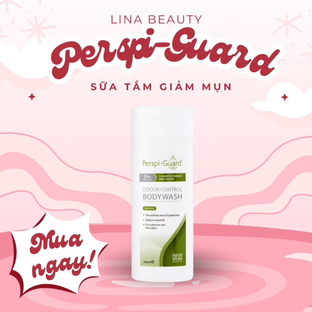 Sữa tắm Perspi-Guard Odour Control Body Wash giúp ngăn mùi hiệu quả suốt 24h