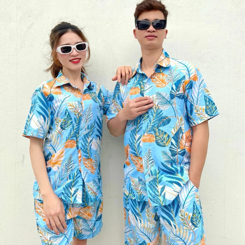 [Giảm 10%]Đồ bộ đi biển ,bộ đi biển , bộ đi biển gia đình, quần áo đi biển, đồng phục đi biển đủ size Trang Tươi Shop