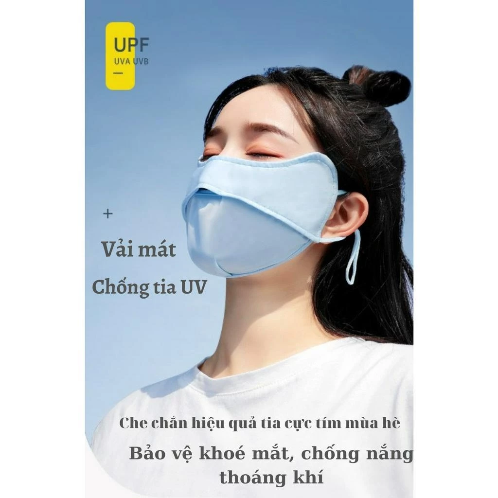 Khẩu Trang Chống Tia UV, Khẩu Trang chống nắng chính hãng UPF50+