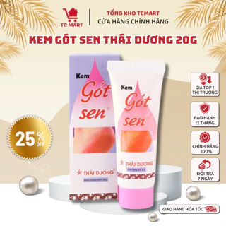 Kem Gót Sen Thái Dương, dưỡng ấm, chống nứt nẻ chân tay Sao Thái Dương 20g - HÀNG CHÍNH HÃNG