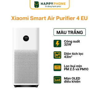 Máy lọc không khí Xiaomi Smart Air Purifier 4 Lite EU BHR5274GL - Hàng chính hãng