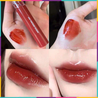 Son Romand Bóng Glasting Water Tint Hàn Quốc Màu 04 Vintage Ocean Đỏ Nâu CHÍNH HÃNG