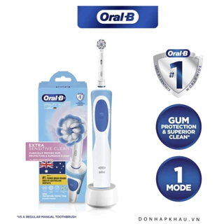 Bàn chải điện Oral-B Vitality Extra Sensitive Clean: Bước đột phá trong chăm sóc răng miệng