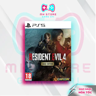 Đĩa Game Resident Evil 4 Remake Gold Edition PS5