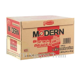 Thùng 24 ly mì Modern lẩu thái tôm 67g