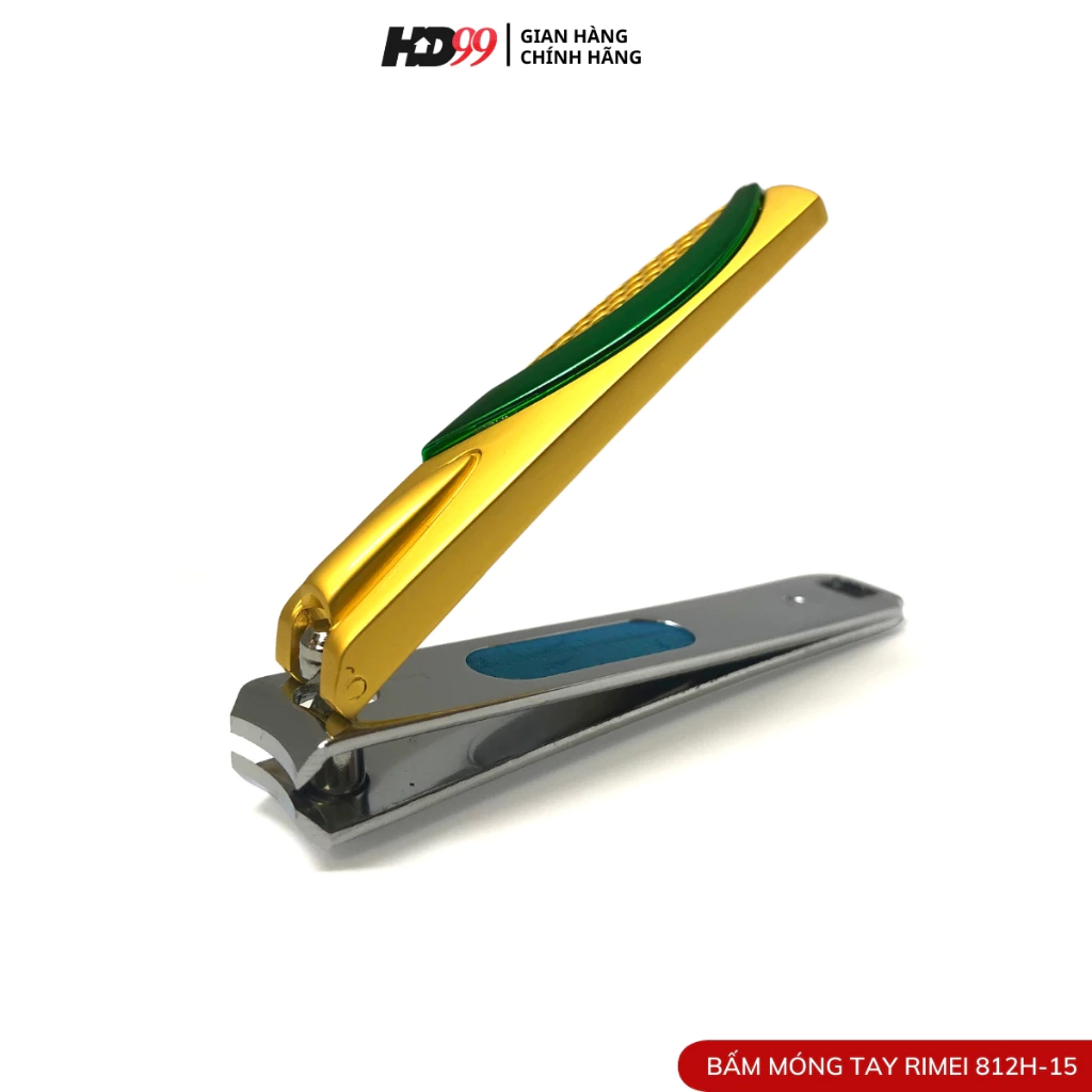 Bấm Móng Tay Cao Cấp RIMEI 812H-15, Chất liệu Thép không gỉ, An toàn và Sắc Bén