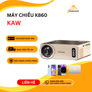 Máy Chiếu cao cấp KAW K860 Tự Động Lấy Nét, Tự Động Căn Chỉnh, Hỗ Trợ 4K, Độ Phân Giải Full HD Bảo hành 12 tháng