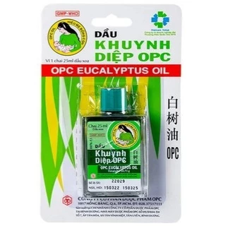 Dầu Khuynh Diệp OPC phòng và trị cảm cúm, sổ mũi, nghẹt mũi (25ml)