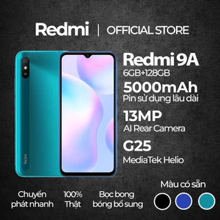 Điện Thoại Xiaomi Redmi 9A 6GB/128GB - Hàng Chính Hãng