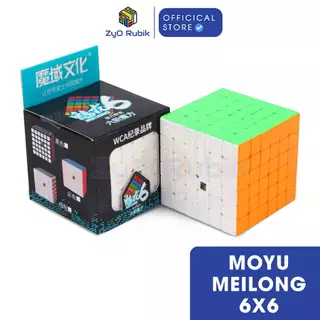 Rubik Meilong 6x6 v2 - Đồ Chơi Trí Tuệ - Khối Lập Phương 6 Tầng Stickerless - Zyo Rubik