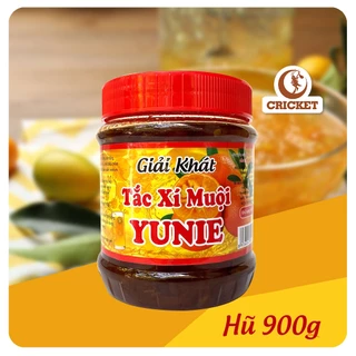 Tắc Xí Muội YUNIE Hũ 900g - Giải nhiệt, giảm ho, không đắng làm nước giải khát ngày hè, chua ngọt thơm ngon - CRIKET