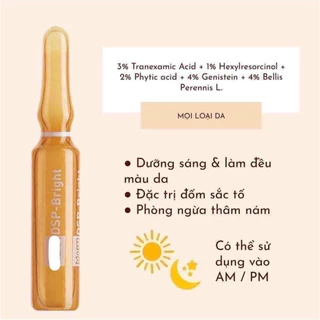 Ampoule dưỡ/ng da, tr/ị ná/m DSP