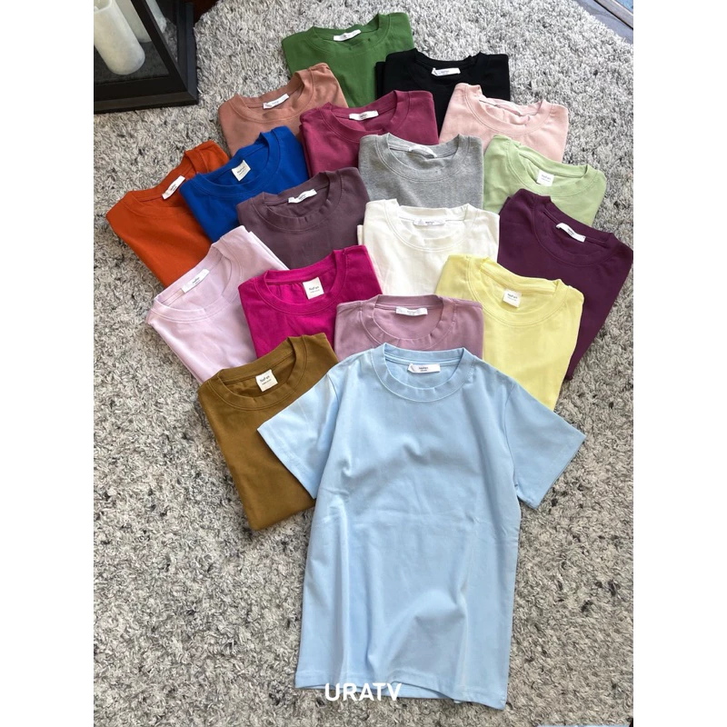 Áo thun nữ NAFAN tay ngắn trơn Freesize