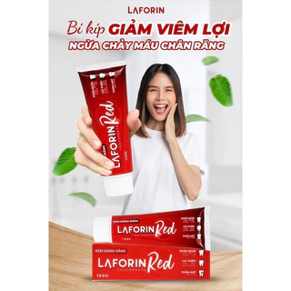 Kem đánh răng LAFORIN RED ngừa sâu răng viêm lợi