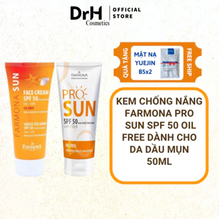 Kem Chống Nắng Farmona Sun Face Cream Oil Free SPF 50