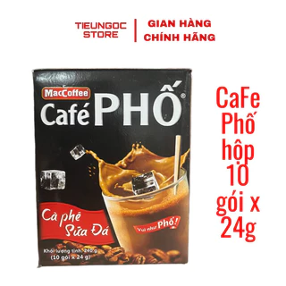 Cà phê Phố Maccoffe hộp 10 gói x 24g