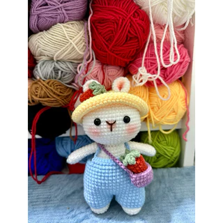 Gấu bông cute bằng len Handmade