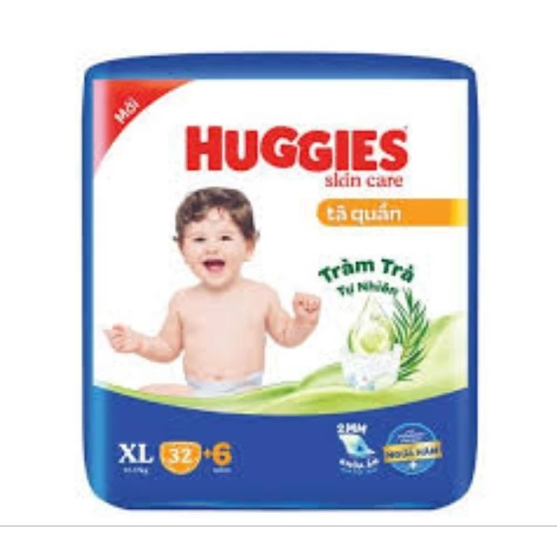 Tã Quần Huggies M42, L38, XL32, XXL28 Miếng