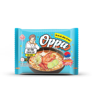 HOT - Mì OPPA ramen tôm chua cay 65g