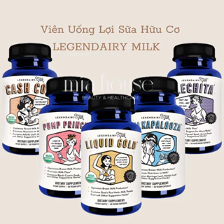 Viên Uống Lợi Sữa Hữu Cơ LEGENDAIRY MILK 60 viên- HOẢ TỐC