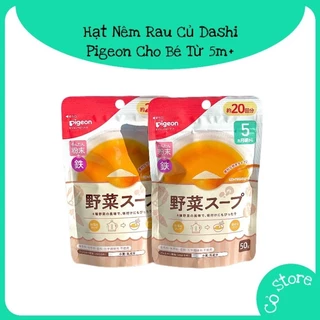 Bột Nêm Rau Củ Dashi Pigeon Cho Bé Ăn Dặm Từ 5 Tháng