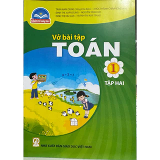 vở bài tập toán lớp 1 tập 2 + Bút Chì (thuộc bộ chân trời sáng tạo)