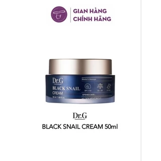 [ĐỦ BILL] Kem dưỡng ốc sên DR.G Black Snail 50ml tái tạo da, chống lão hoá, cải thiện sắc tố DrG