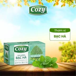 [sale] Trà túi lọc Cozy BẠC HÀ - hộp 50g (25 túi lọc x 2g)