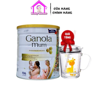 N5 Sữa hạt bầu Ganola Mom lon 650g -Dinh dưỡng toàn diện cho mẹ thai kì khỏe mạnh