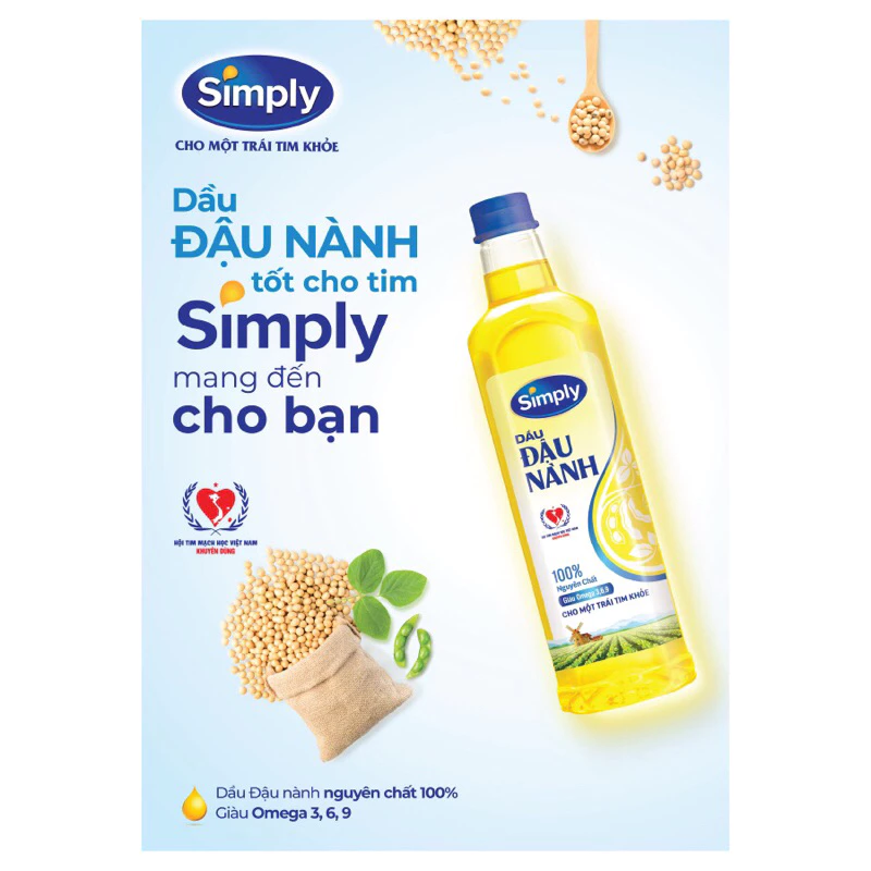 Dầu đậu nành simply