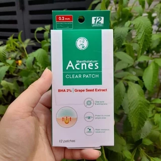 Hộp Dán Mụn Acnes Clear Patch 12 miếng