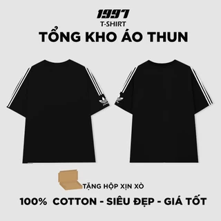 Áo thun oversize vải dày đứng form áo tay lỡ logo PARLEY hai bên tay năng động áo thun giá rẻ ADI005