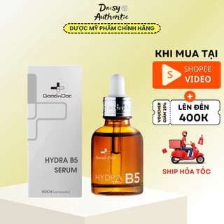 Serum GOODNDOC HYDRA B5 30ML Dưỡng Ẩm Trắng Da, Mờ Thâm