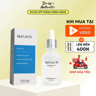 Serum SKINAVIS Tinh Chất Cấp Ẩm Phục Hồi Hyaluronic Acid & Niacinamide + B5 30ml