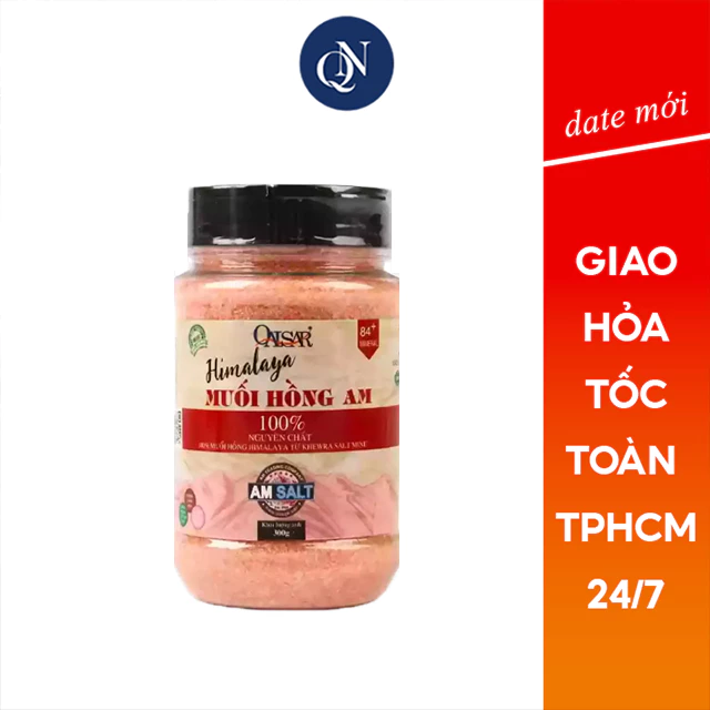 Muối hồng Vipep xuất xứ Himalaya chuyên dùng sơ chế món ăn, xay nhuyễn 500Gr