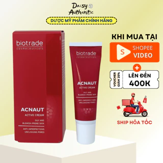 Kem Chấm Mụn Biotrade Acnaut Active Cream 5ml 15ml - Giảm mụn, giảm thâm