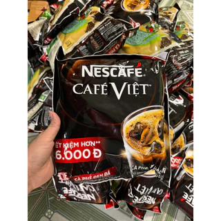 Cà phê hòa tan NESCAFÉ CAFÉ VIỆT Cà Phê Đen Đá (35gói x 16g)